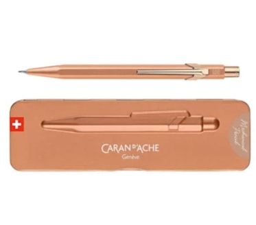 Lapiseira Rosa Dourado Caran D'Ache 844.997