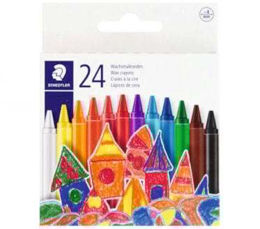 Caixa 24 Lápis de cera STAEDTLER art.220 08 C24