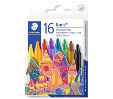 Caixa 16 Lápis de cera STAEDTLER art.220 NC16