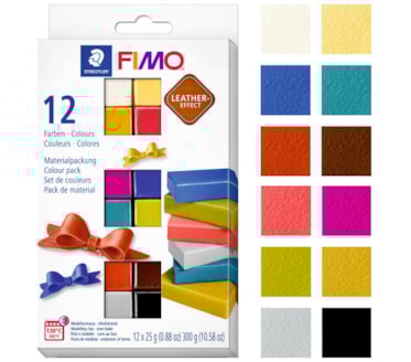 Set 12 Fimos Leather Effect STAEDTLER art. 8013 C12-2