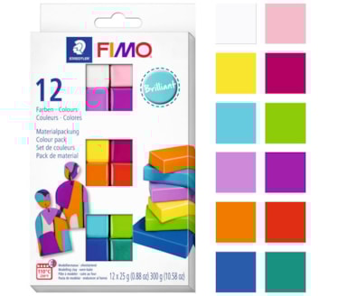 Set 12 Fimos Brilhante STAEDTLER art.8023 C12-2