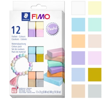 Set 12 Fimos Pastel STAEDTLER art.8023 C12-3