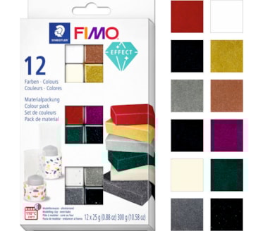 Set 12 Fimos Effect STAEDTLER art. 8013 C12-1
