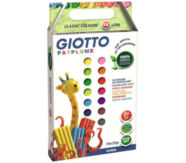 18 Plasticinas para modelar GIOTTO art.513100