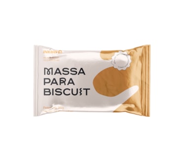 Massa Biscuit Inkway 85grs Pêssego
