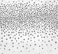 Guardanapos Confetti Silver Pack 20uni Ref.SDL 098208