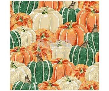 Guardanapos Pumpkin Field Pack 20uni Ref.SDL 239300