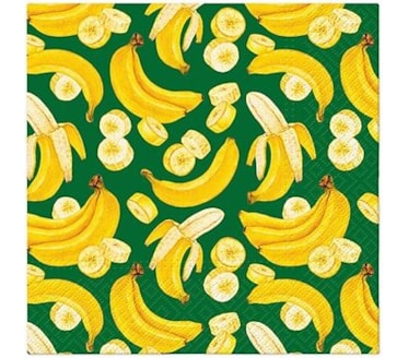Guardanapos Banana Fever Pack 20uni Ref.SDL 142300