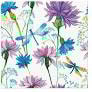 Guardanapos Flower With Dragonfly Pack 20uni Ref.SDL 133200