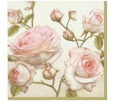 Guardanapos Beauty Roses Pack 20uni Ref.SDL 085000